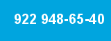 922 948-65-40